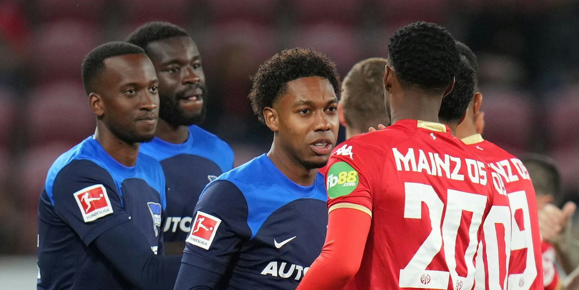 Boetius iim Spiel gegen Mainz