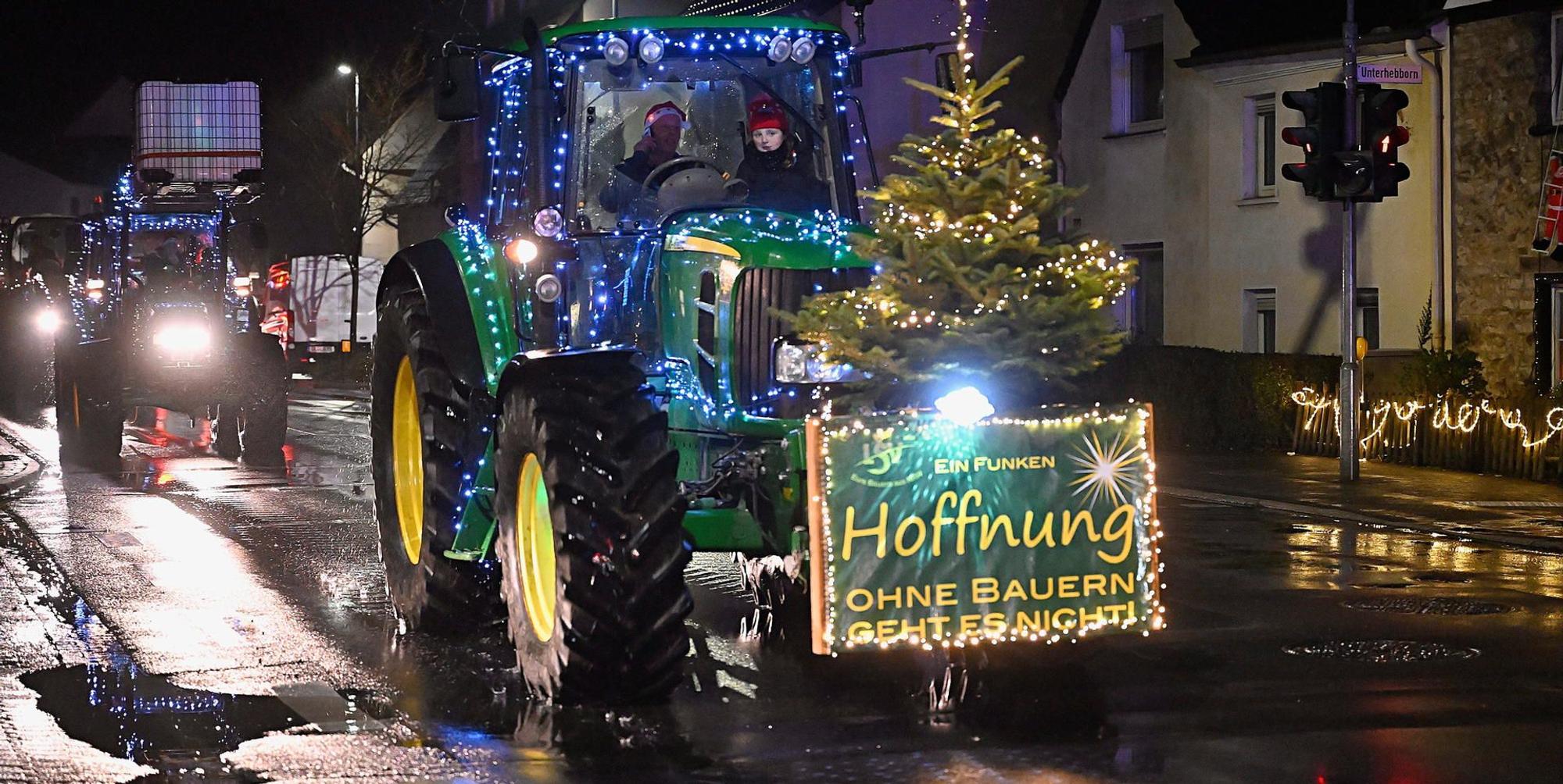 Traktoren Lichterzug BG 1