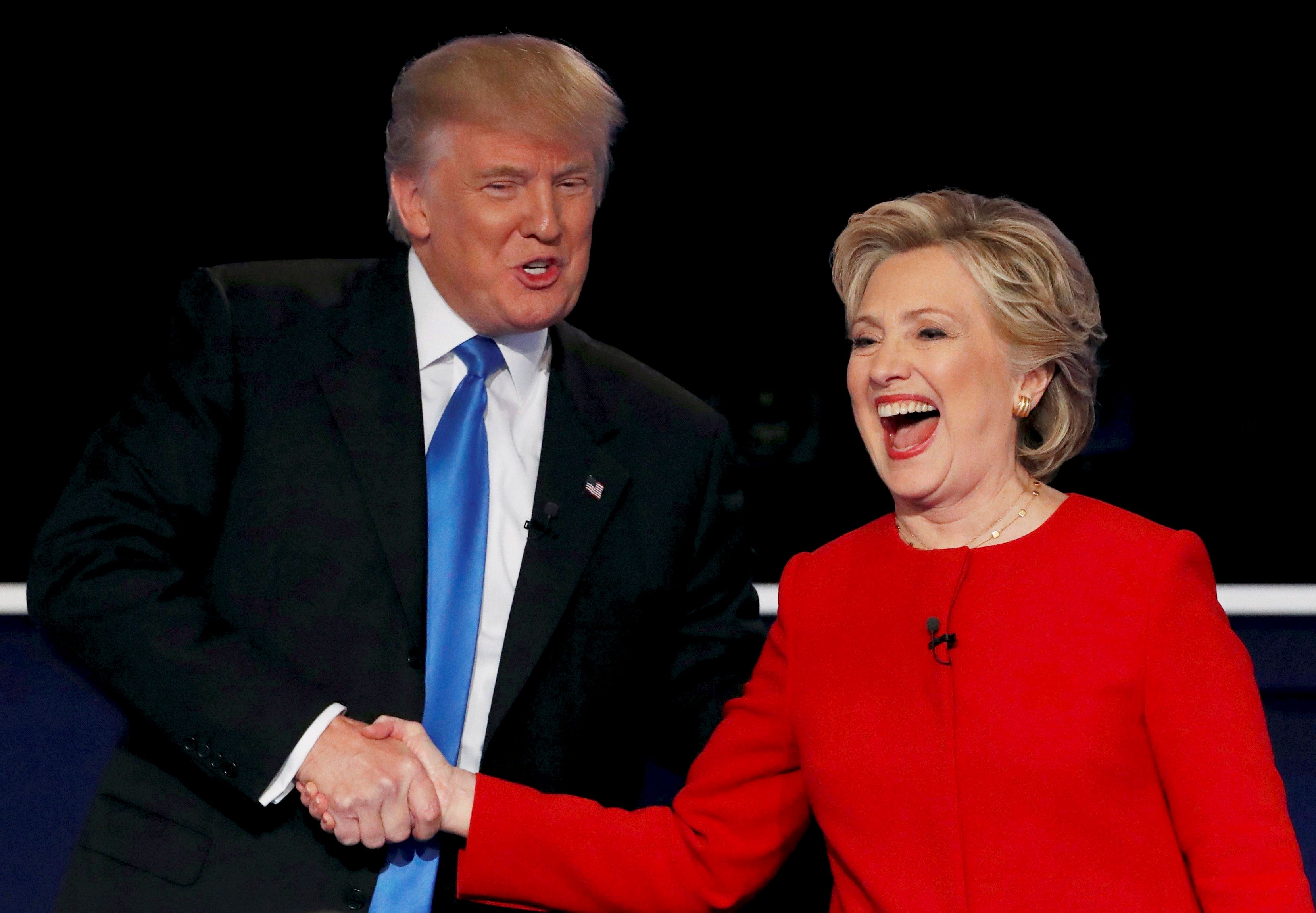 Clinton Trump