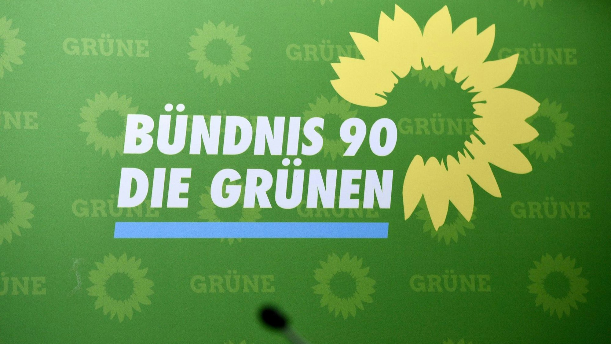 Das Logo der Grünen