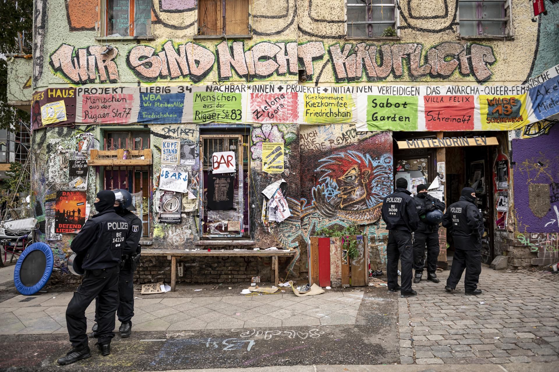 Liebig34 Polizei