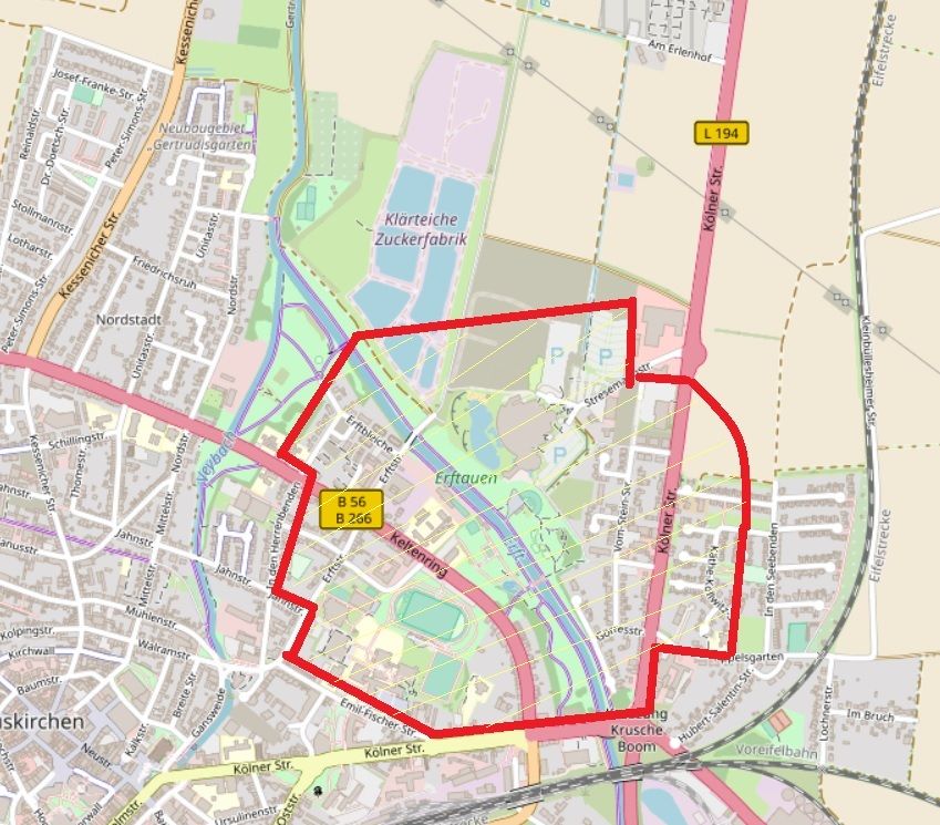 Evakuierungsgebiet