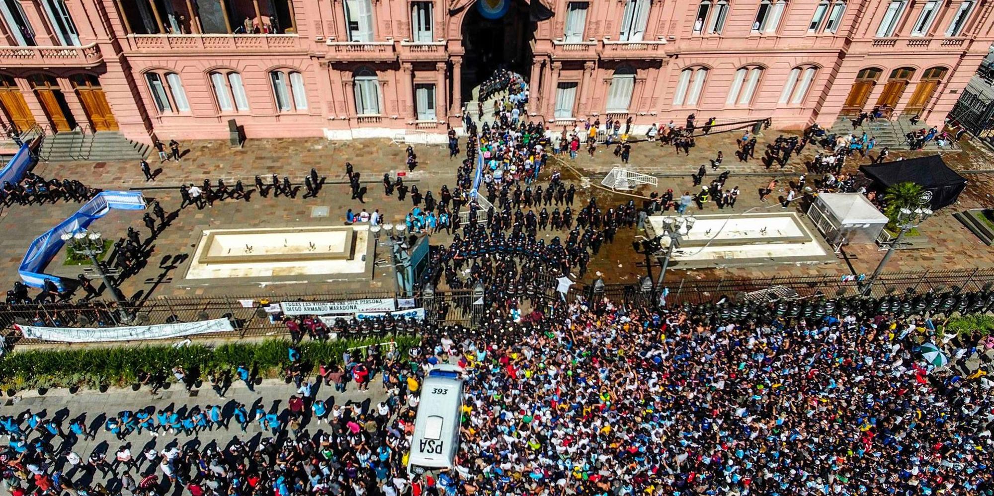 Maradona Ausschreitungen