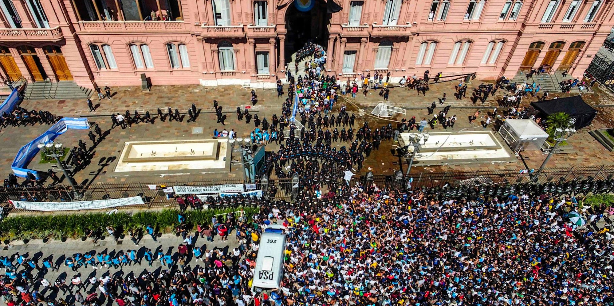 Maradona Ausschreitungen