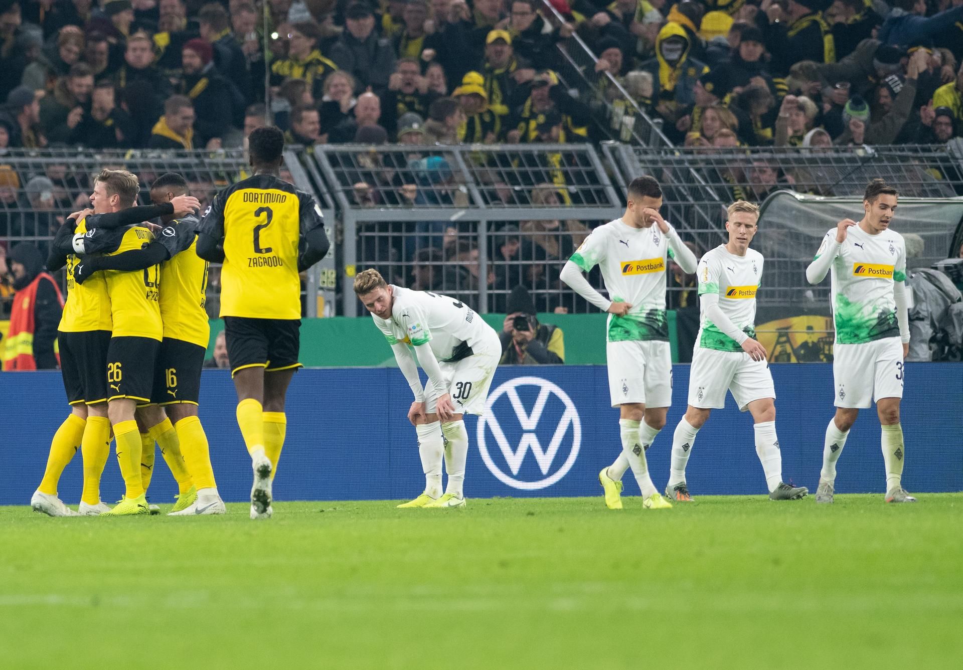Dortmund gegen Gladbach DFB-Pokal