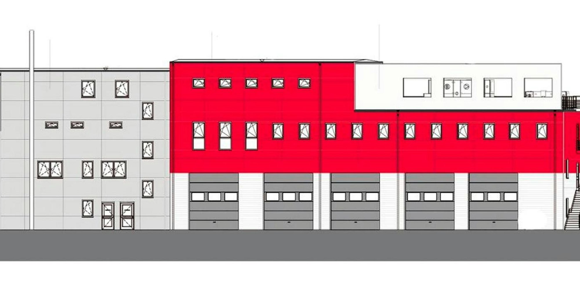 Erweiterung Wache Mülheim