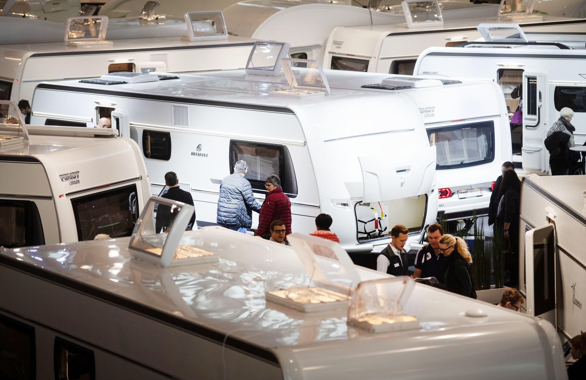 Wohnmobile Messe Symbolfoto