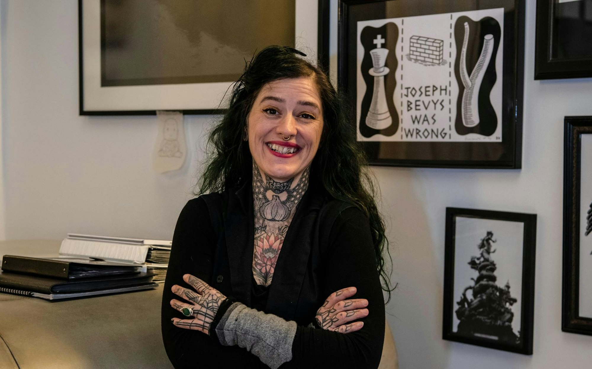 Trauer Tattoo Tattoo-Shop dpa