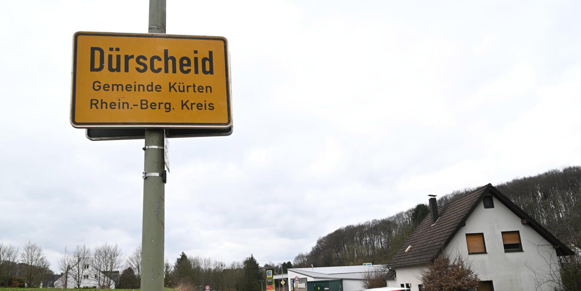 Dürscheid Ortsschild Symbolbild