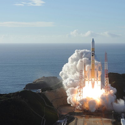 Raketenstart Japan
