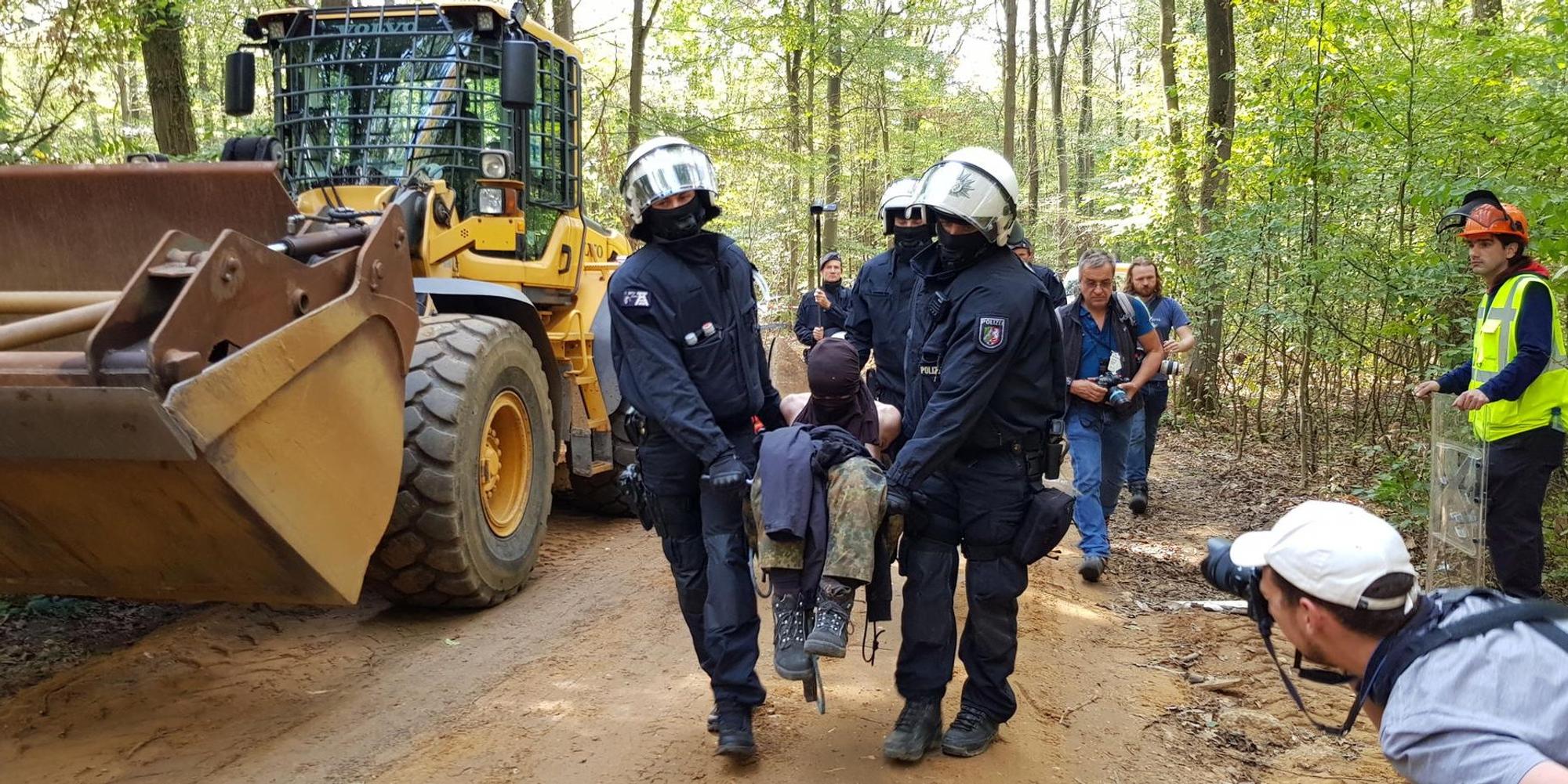 Räumung Hambacher Forst September 2018