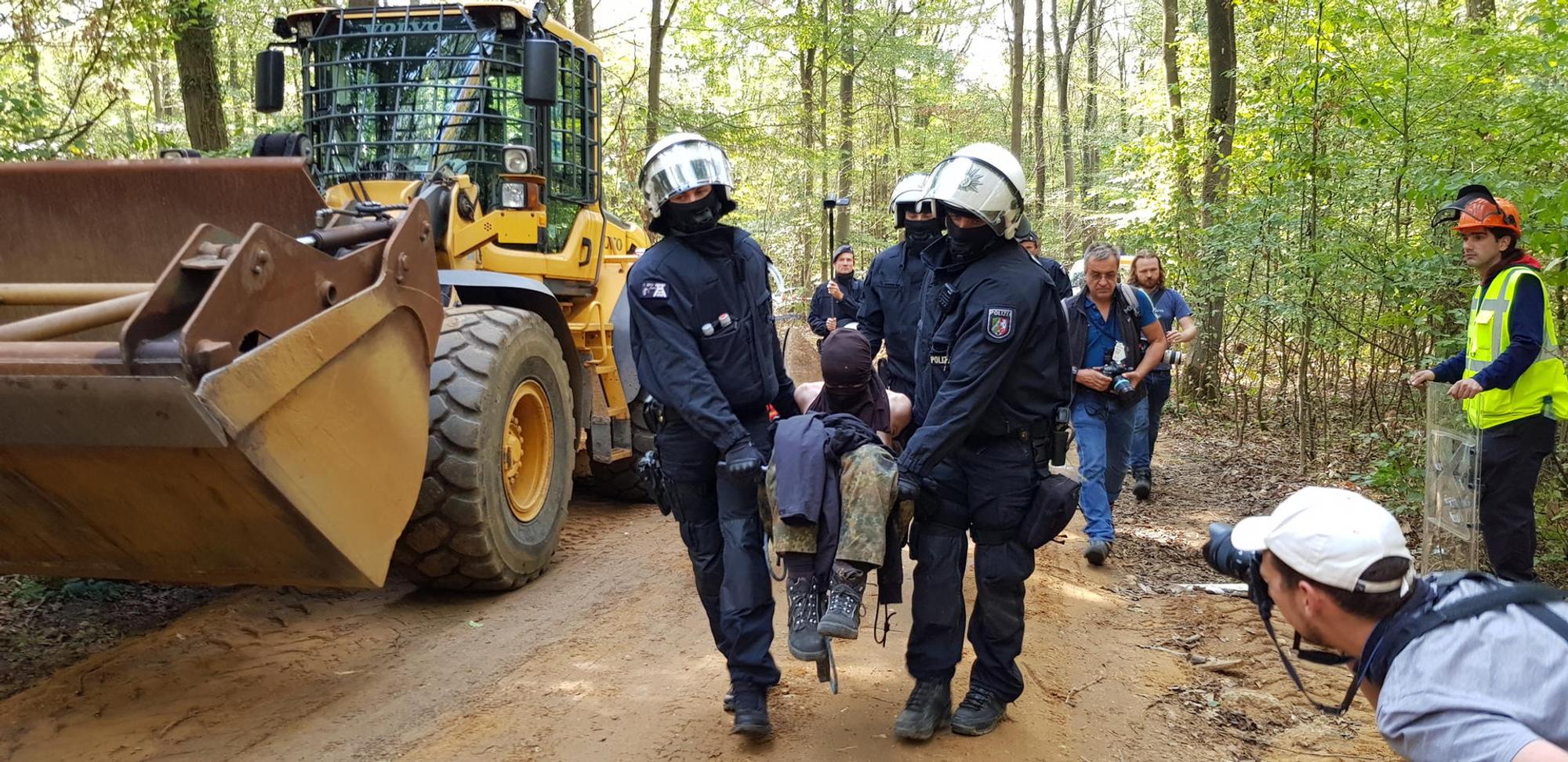 Räumung Hambacher Forst September 2018