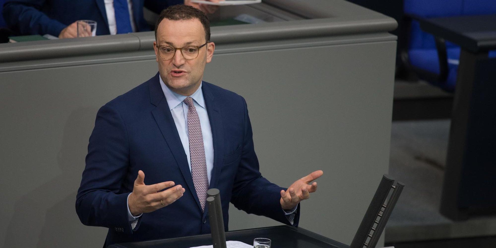 Jens Spahn im Bundestag