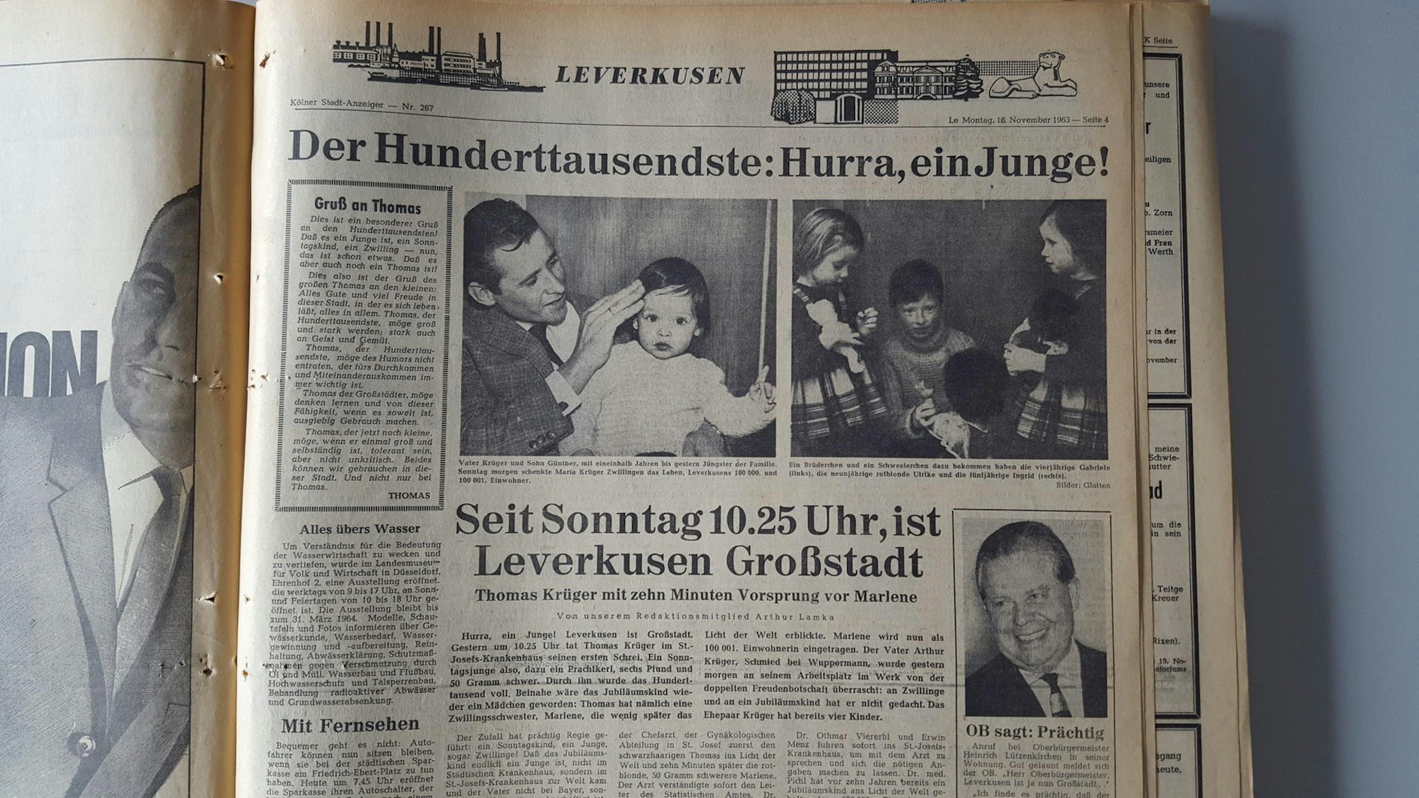 100.000 Bürger Ksta Artikel aus Archiv für Juppes-Chronik1