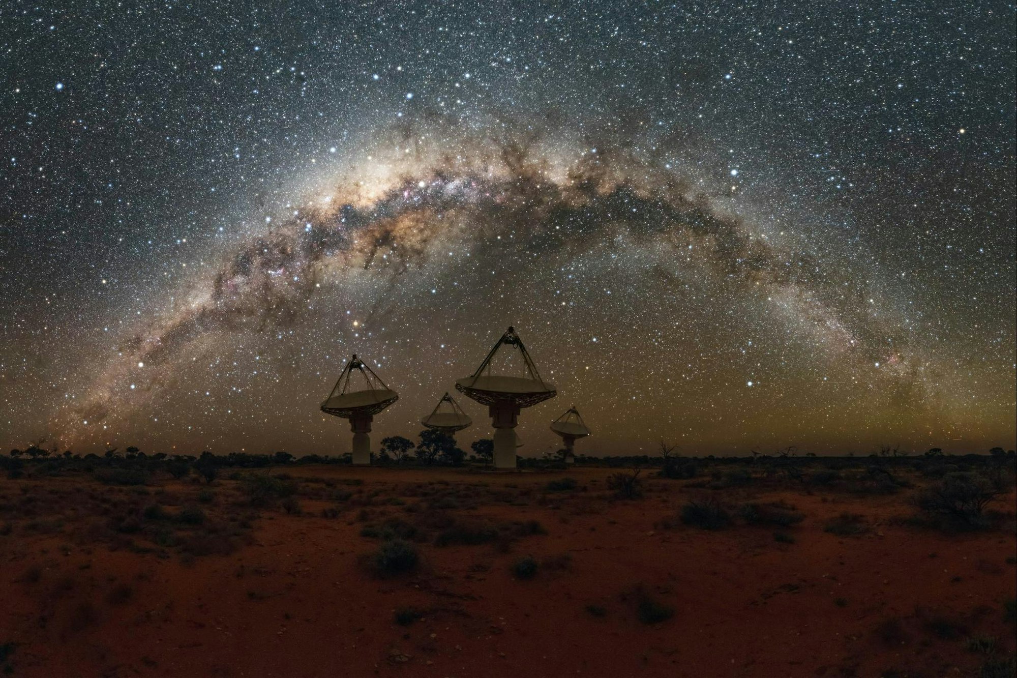 Radioteleskope Australien