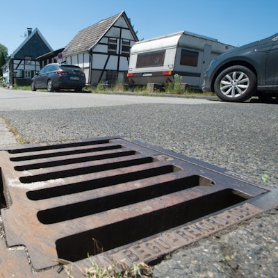 Kanaleinlauf in Leichlingen