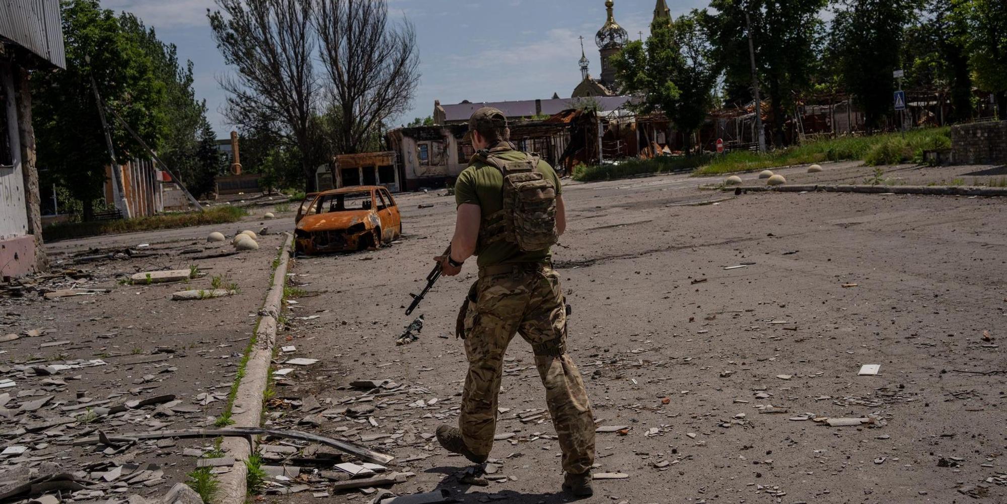 Soldat Donezk Patroullie