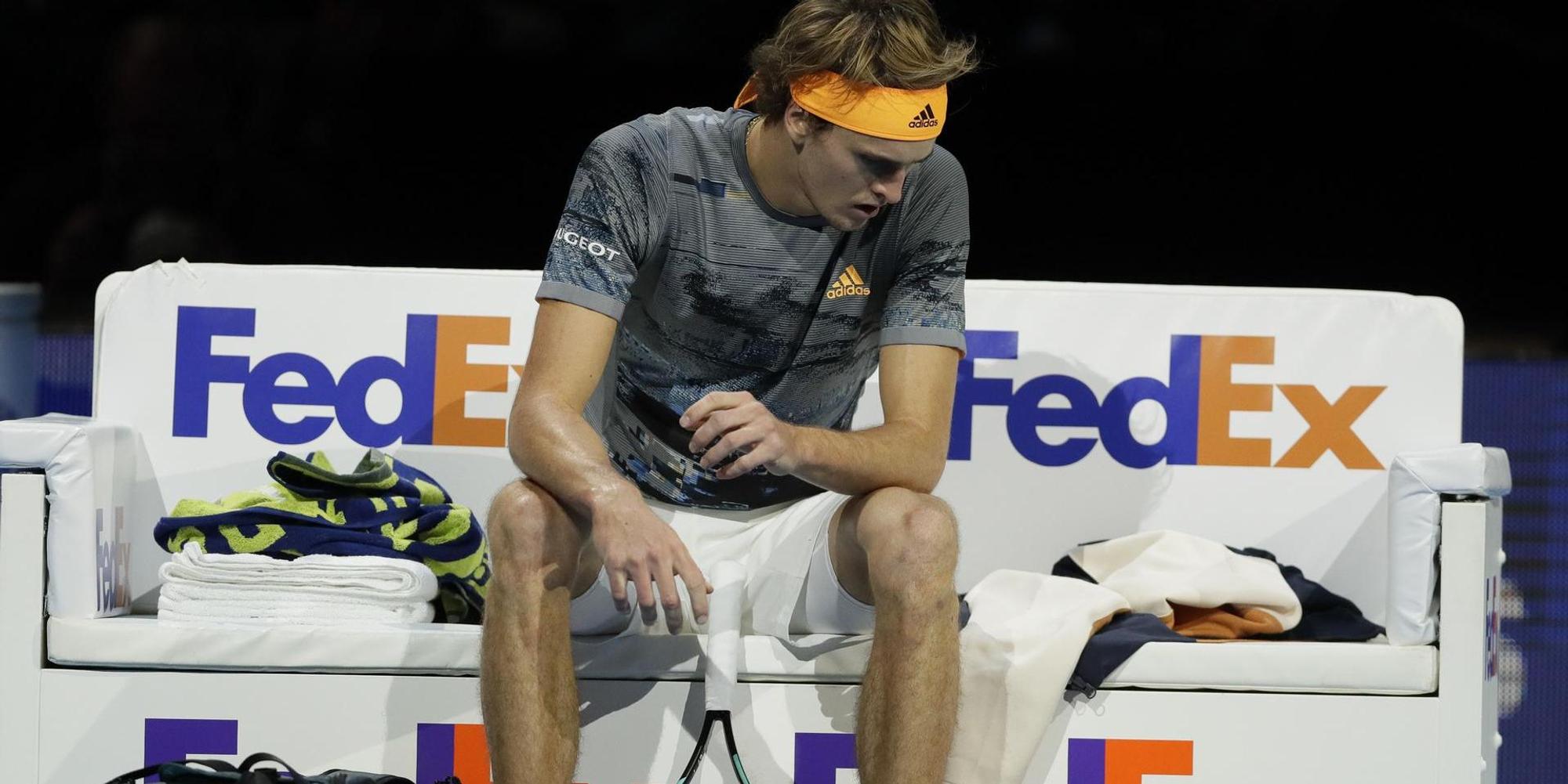 Zverev London DPA 141119