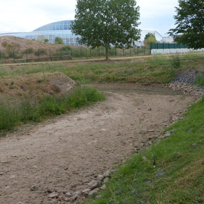 Erft ausgetrocknet