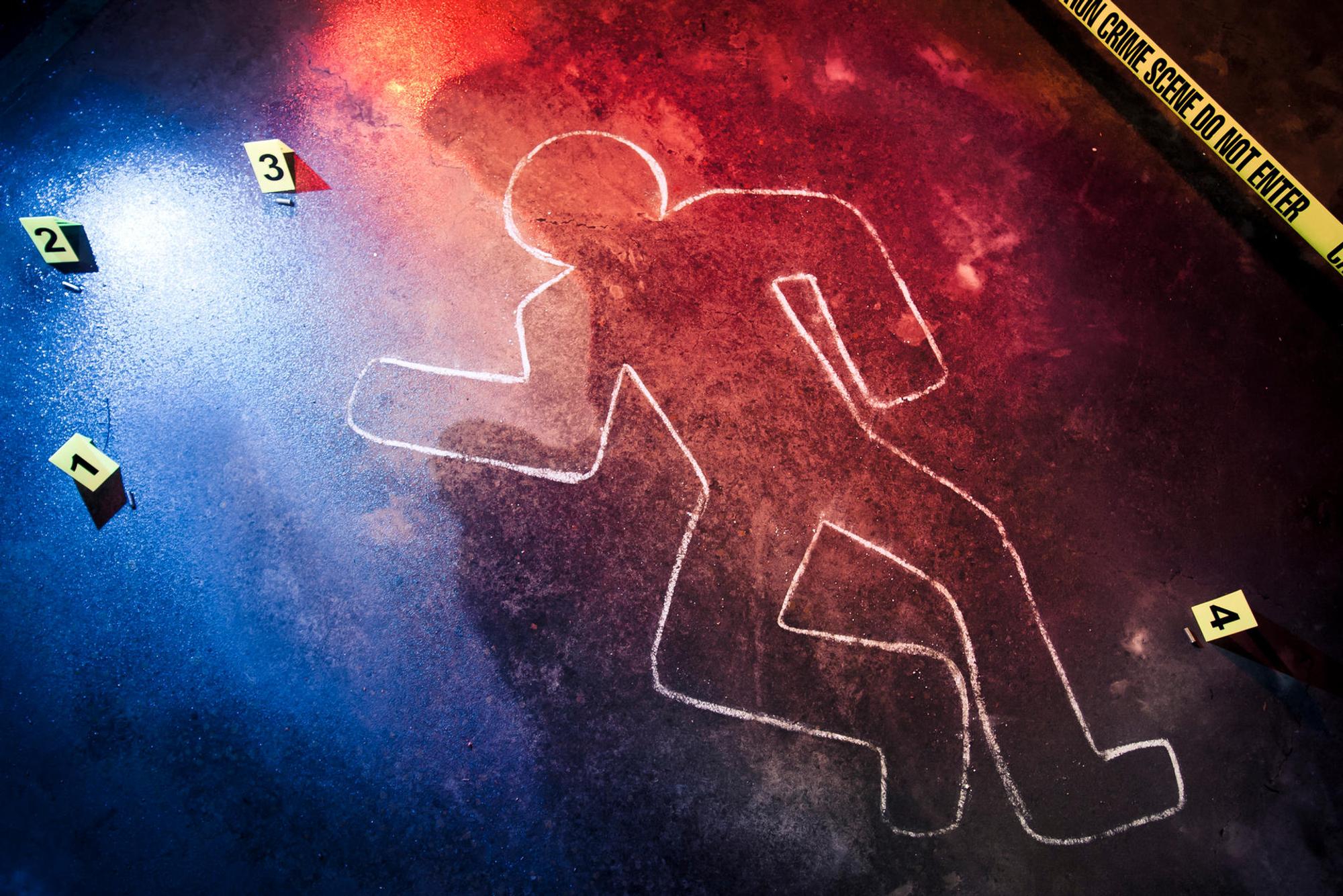 Weird Crimes_CrimeScene Menschenabdruck_Credit_fergregory_GettyImages-461995021