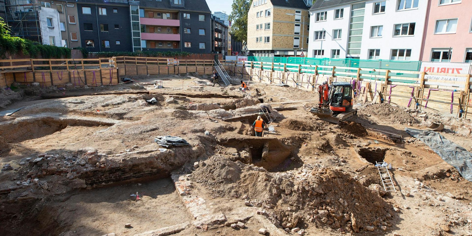 Römerfunde Frankstraße in Köln 2