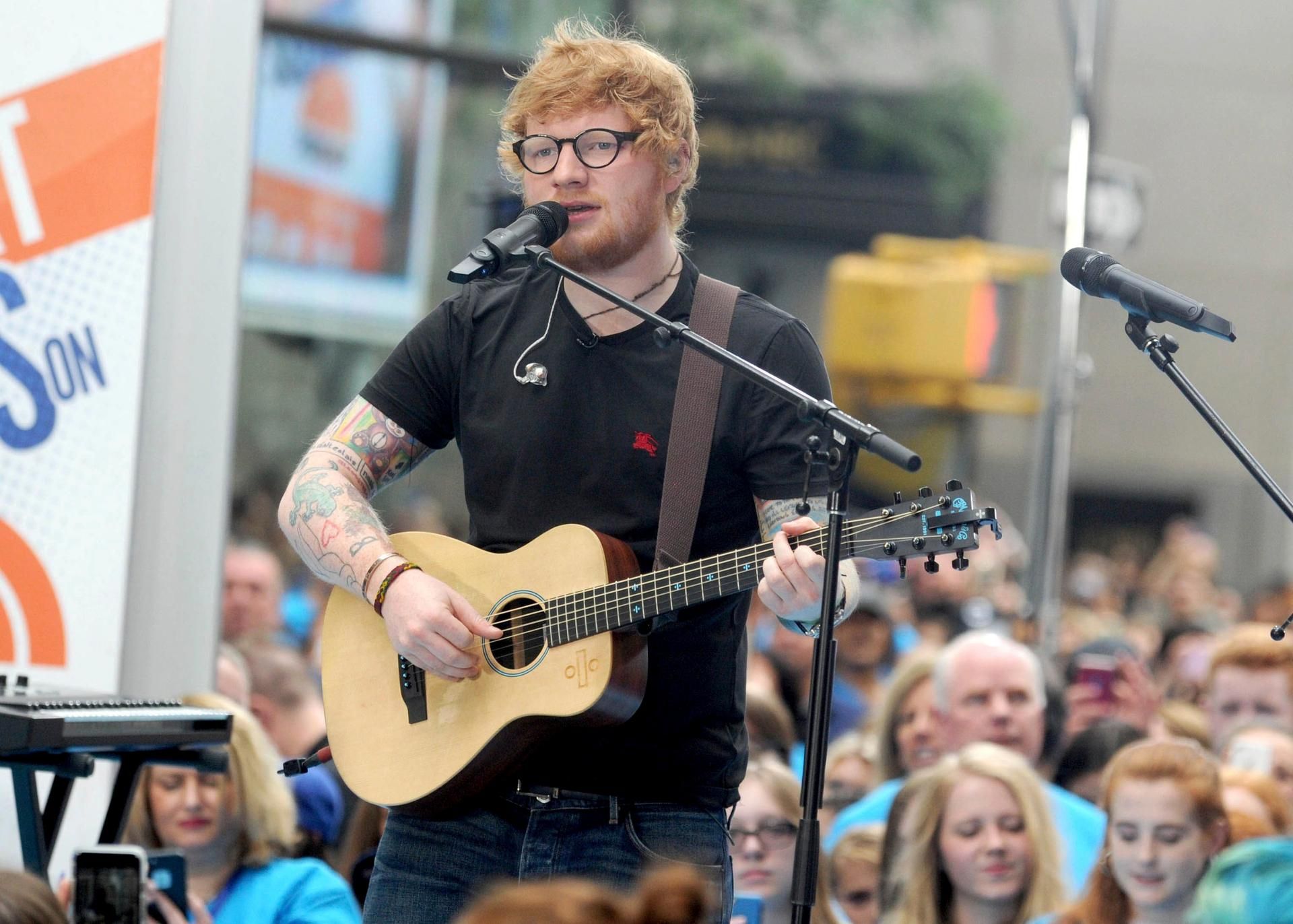 Ed Sheern Benefiz
