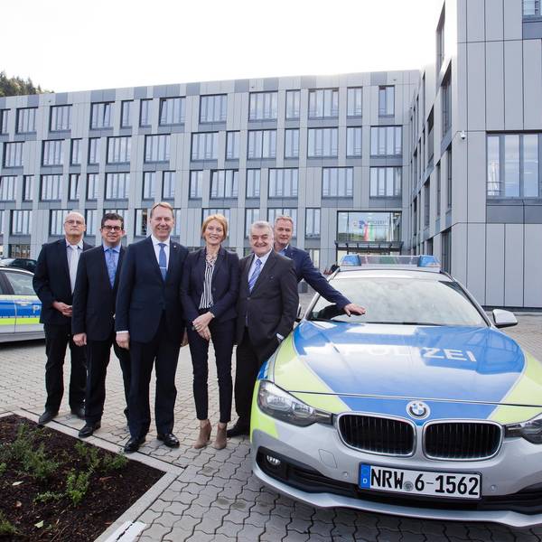 Einweihungsfeier Polizeigebäude