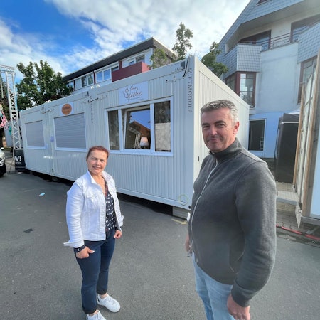 Heimerzheim Fronhof Wilfried Rang und Sarina Sabelfeld rom