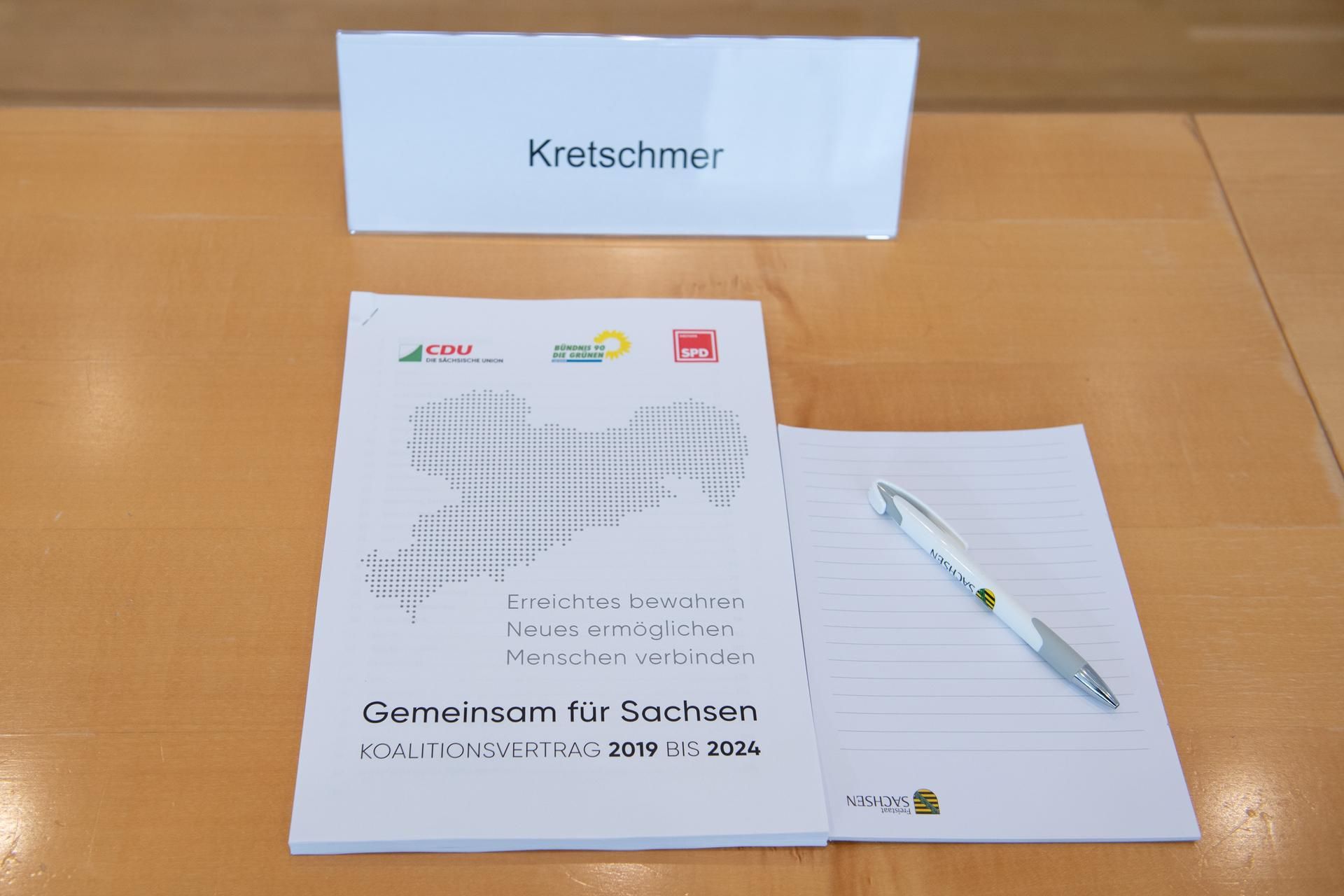 Koalitionsvertrag Sachsen