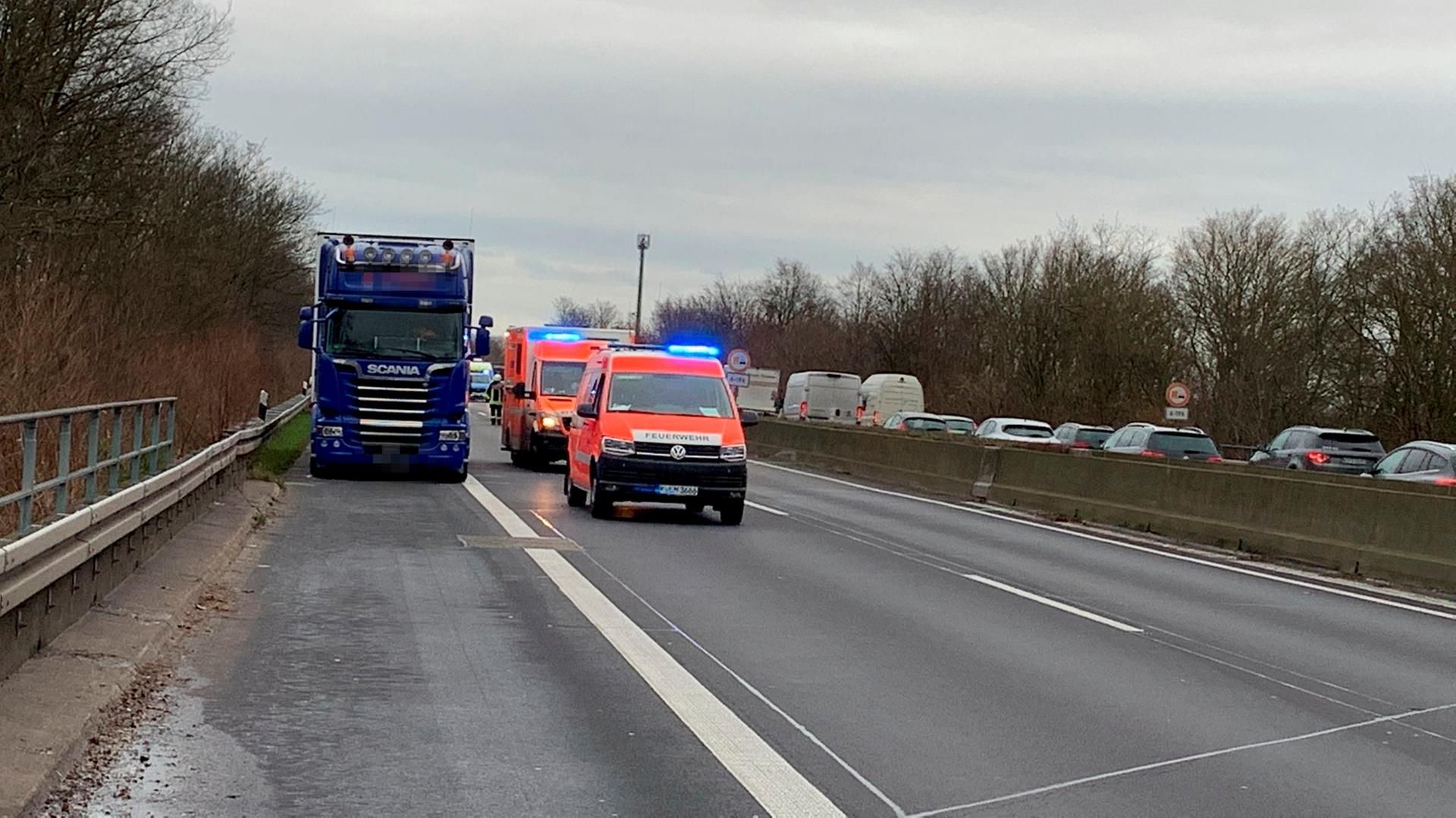 Unfall A57