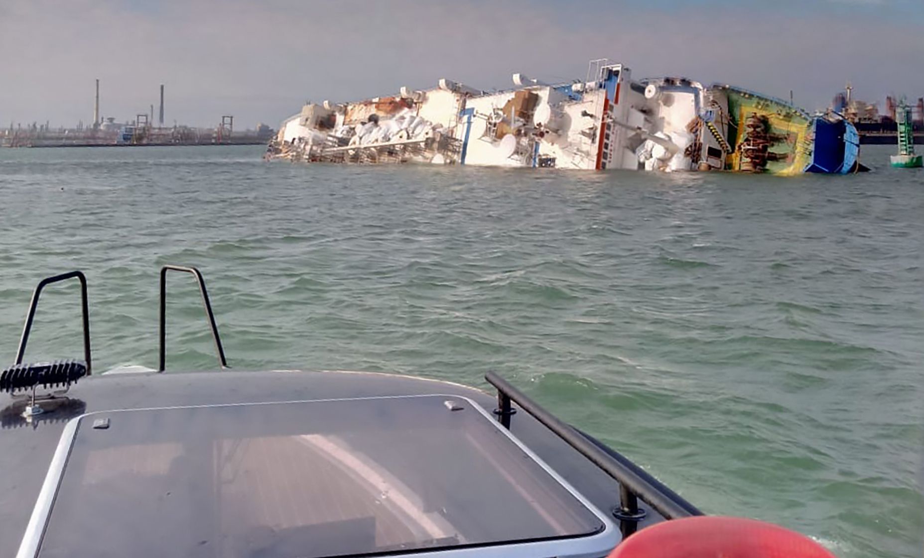 Boot gekentert Schafe afp