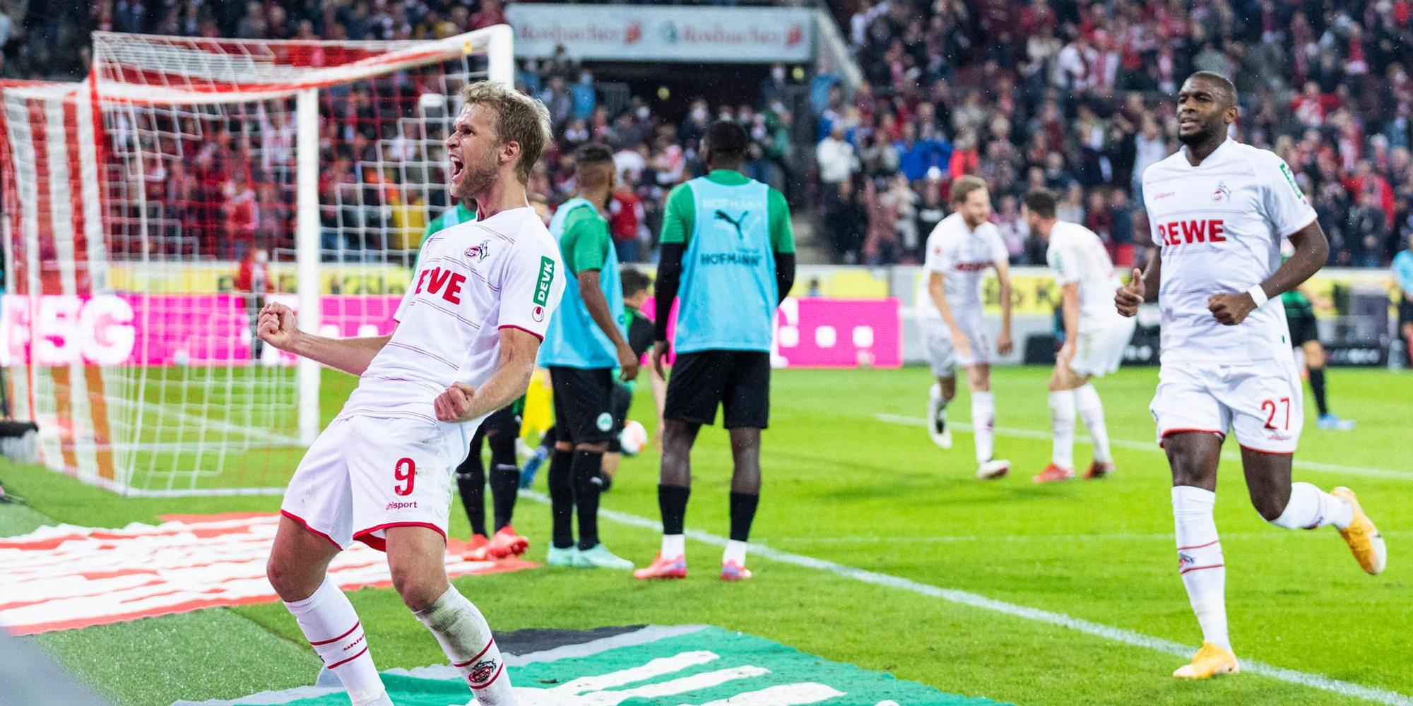 Anthony Modeste bejubelt Andersson
