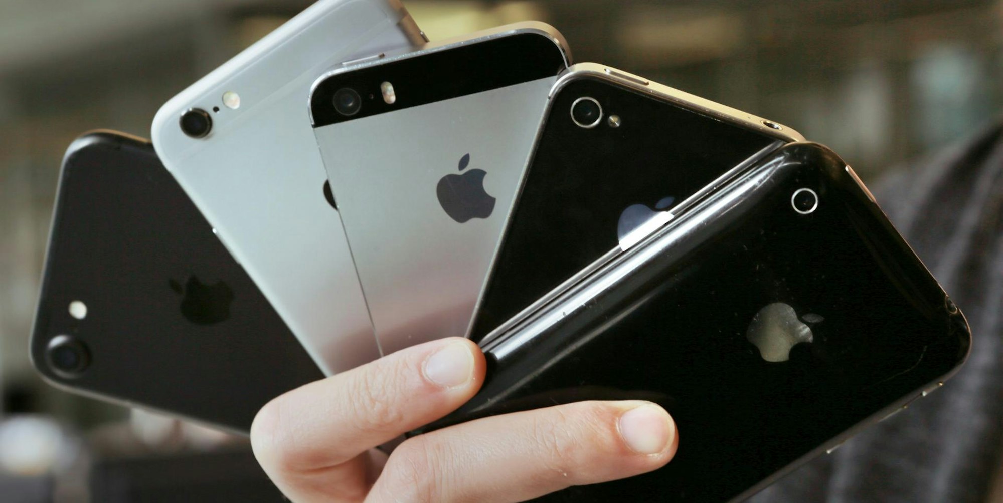 iPhone_verschiedene Modelle_Skandal