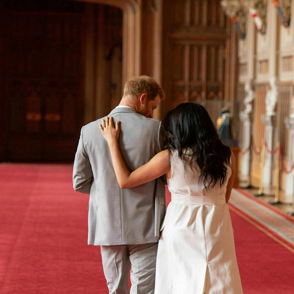 Rücken Harry und Meghan
