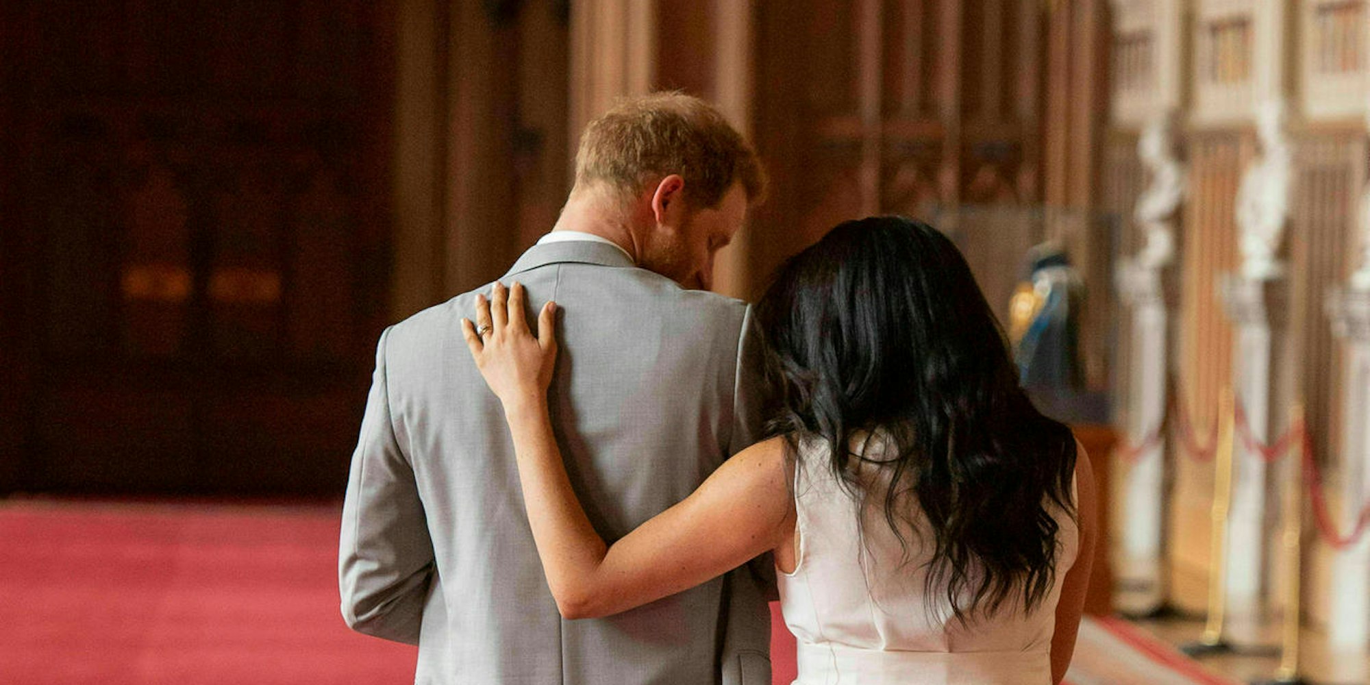 Rücken Harry und Meghan