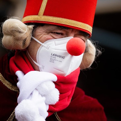 jeck mit coronamaske