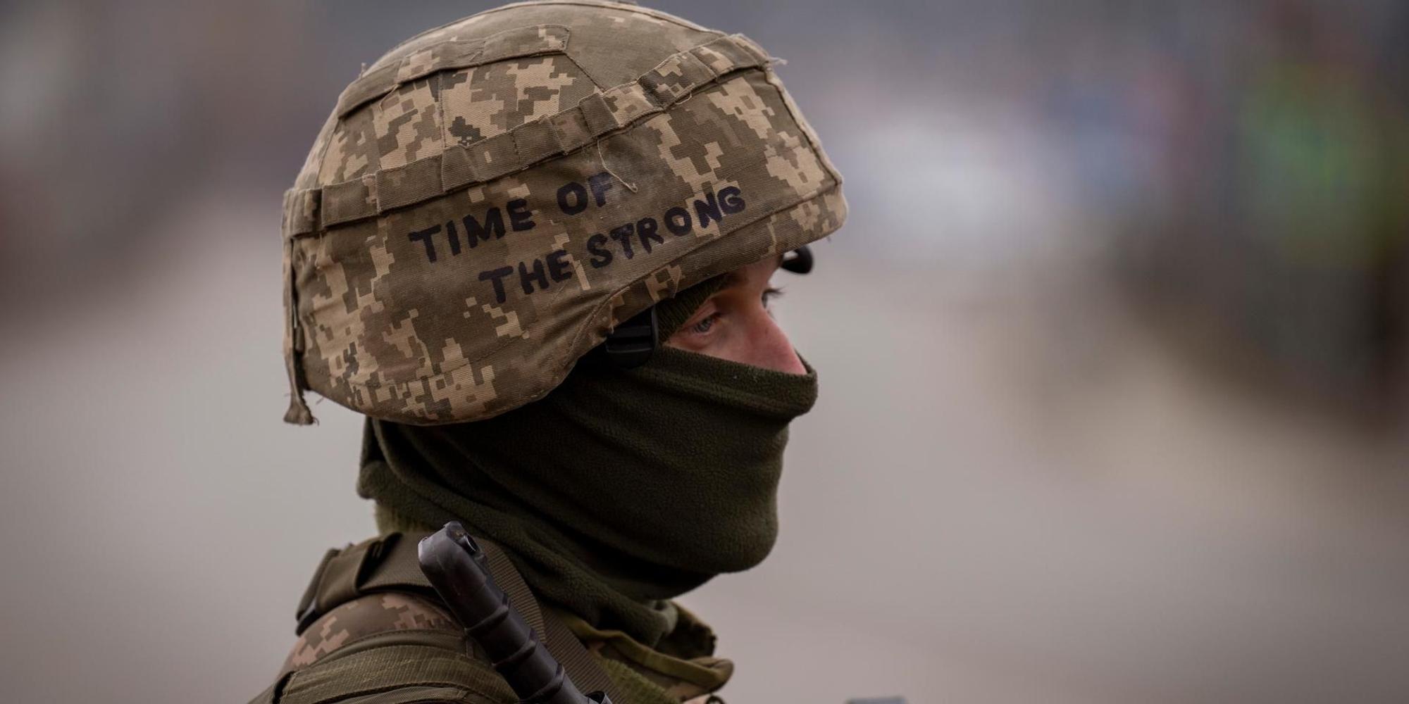 ukrainischer Soldat