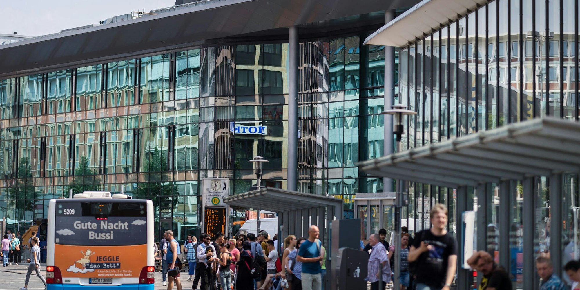 bahnhof münster whatsapp reinigung