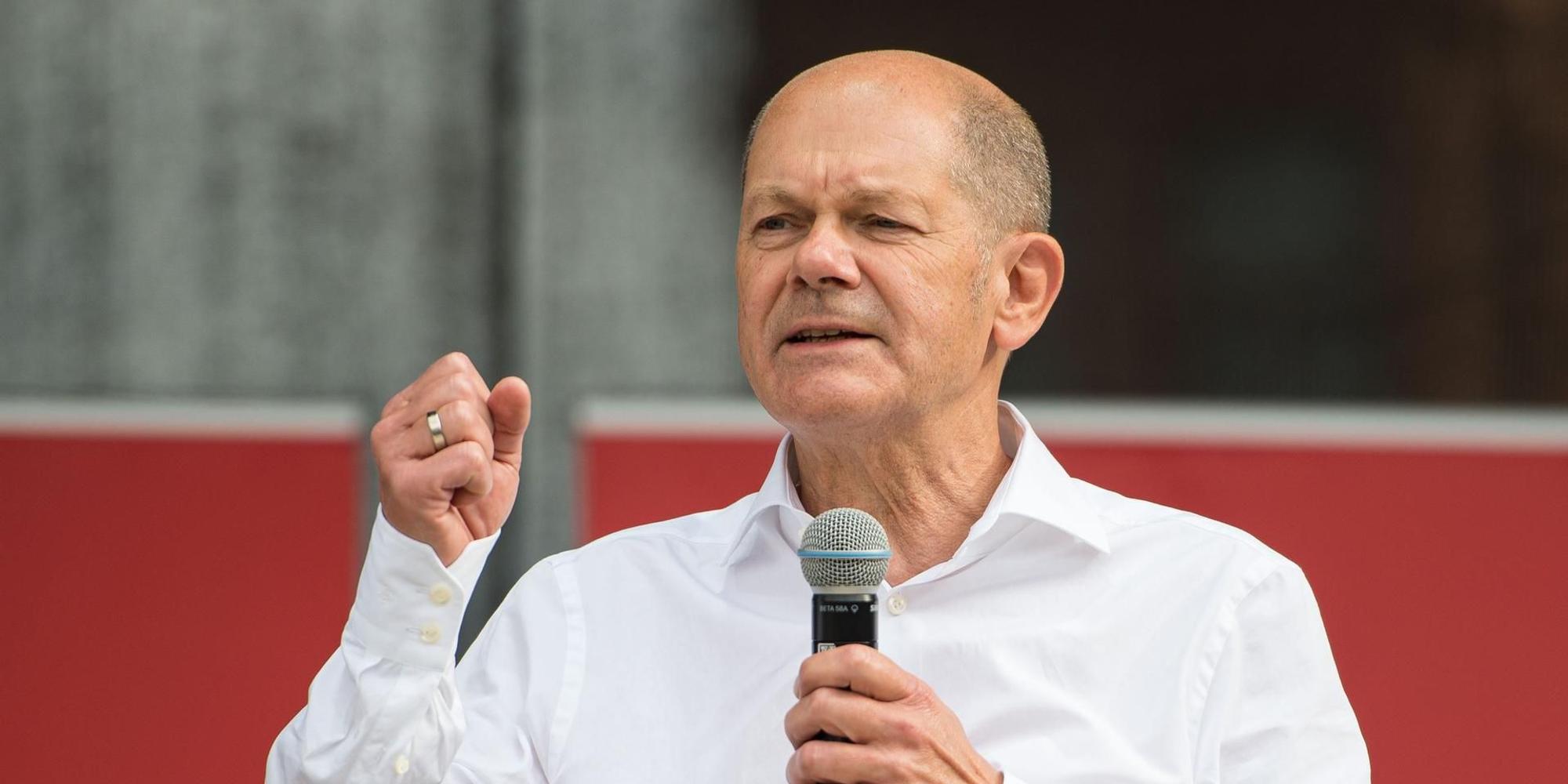 Olaf Scholz Wahlkampf