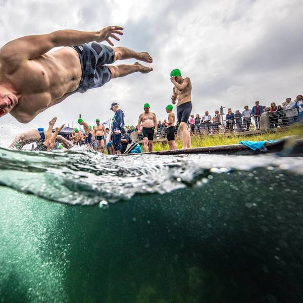 Freiwassermeisterschaften 2019 Fühlinger See Start