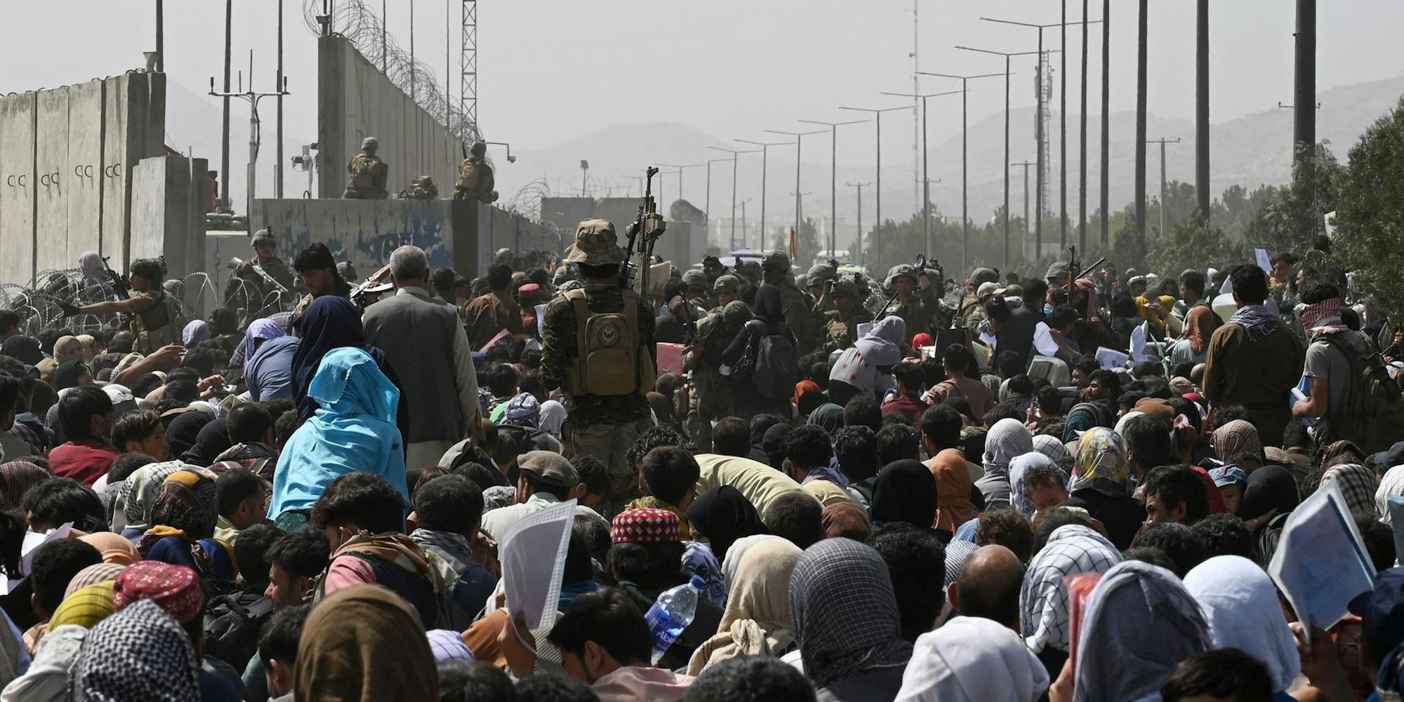 Flughafen Kabul 210821