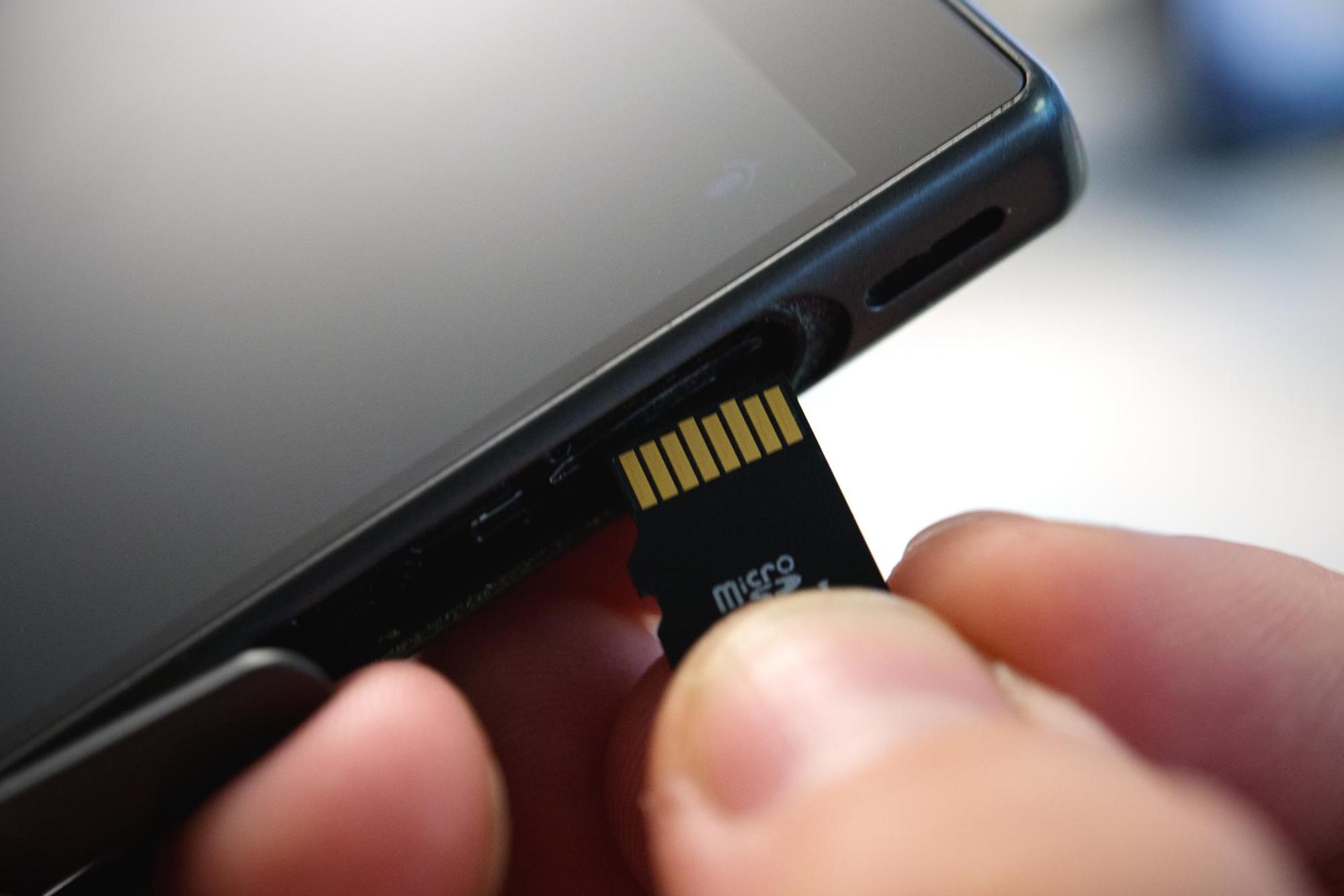 Mehr Speicherplatz Smartphone SD