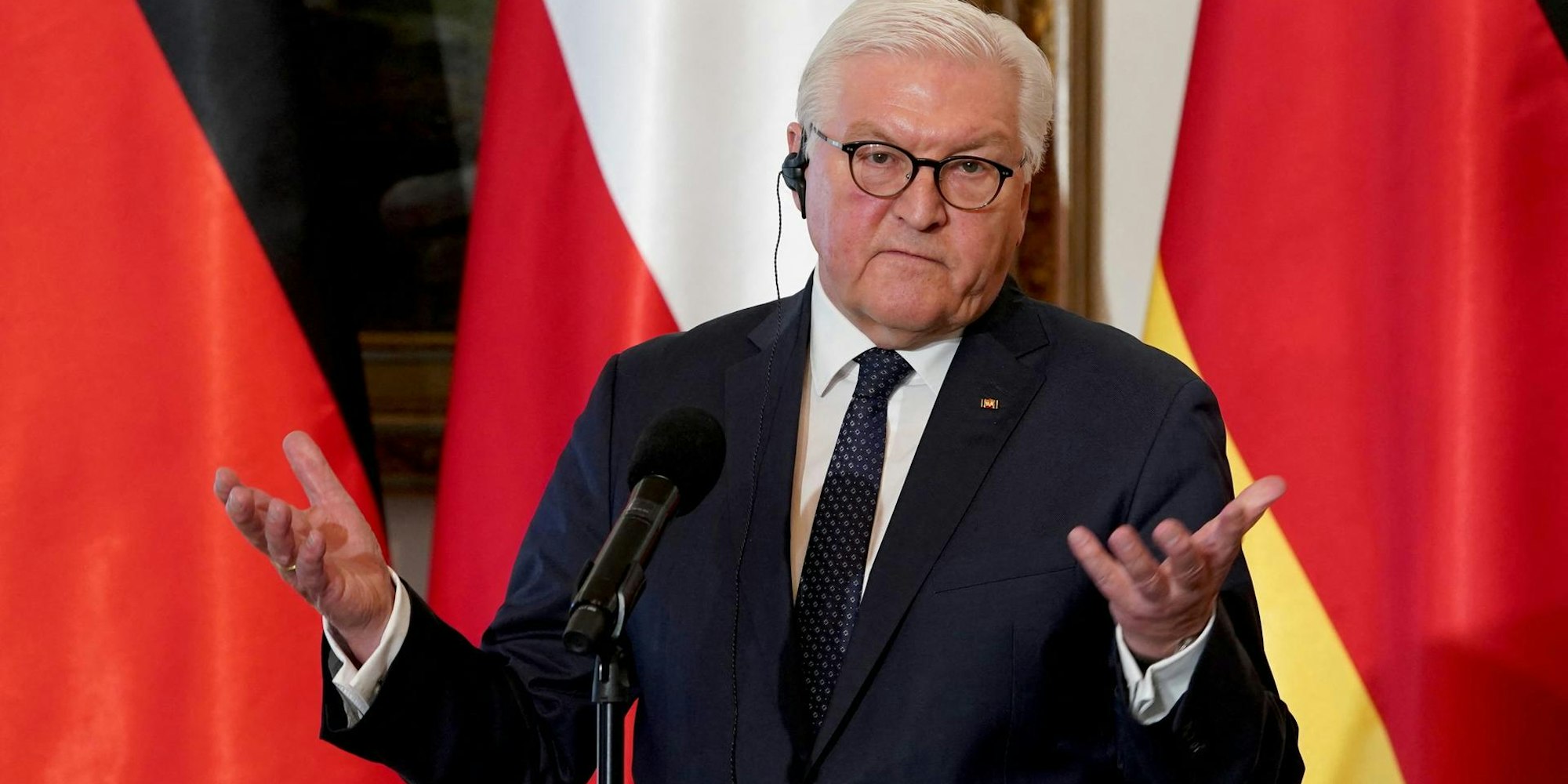 Steinmeier zuckt mit den Schultern