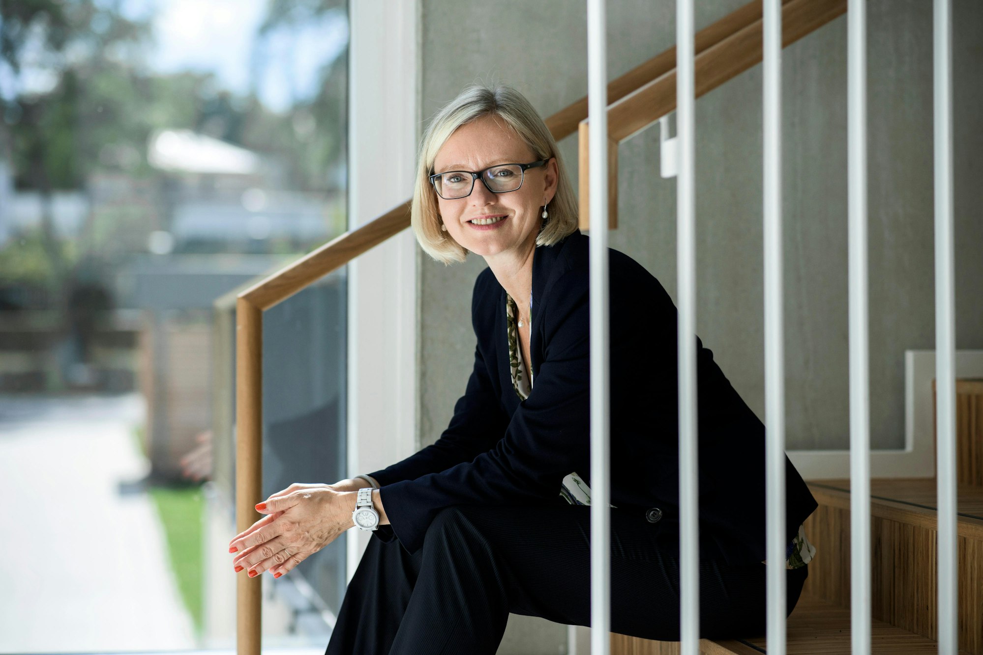 Neustart im Job Karrierefrau