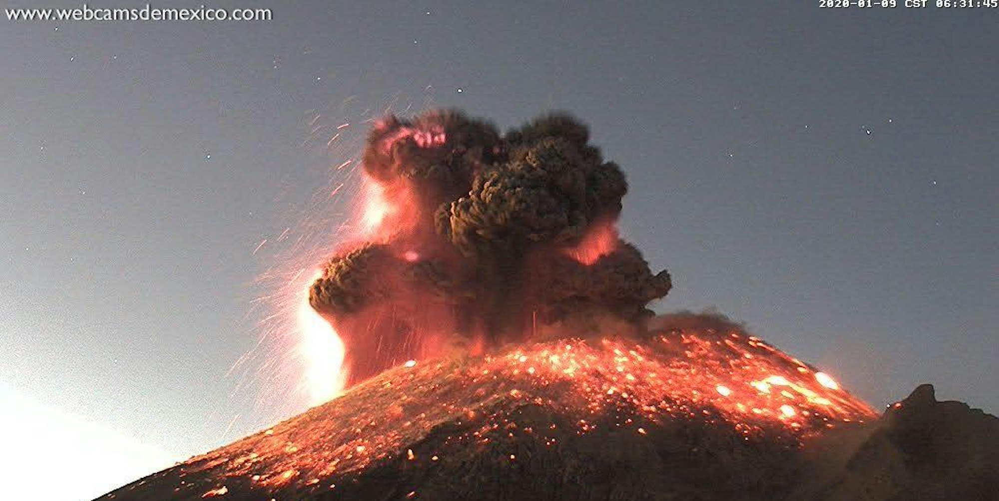 Popocatepetl DPA 100120