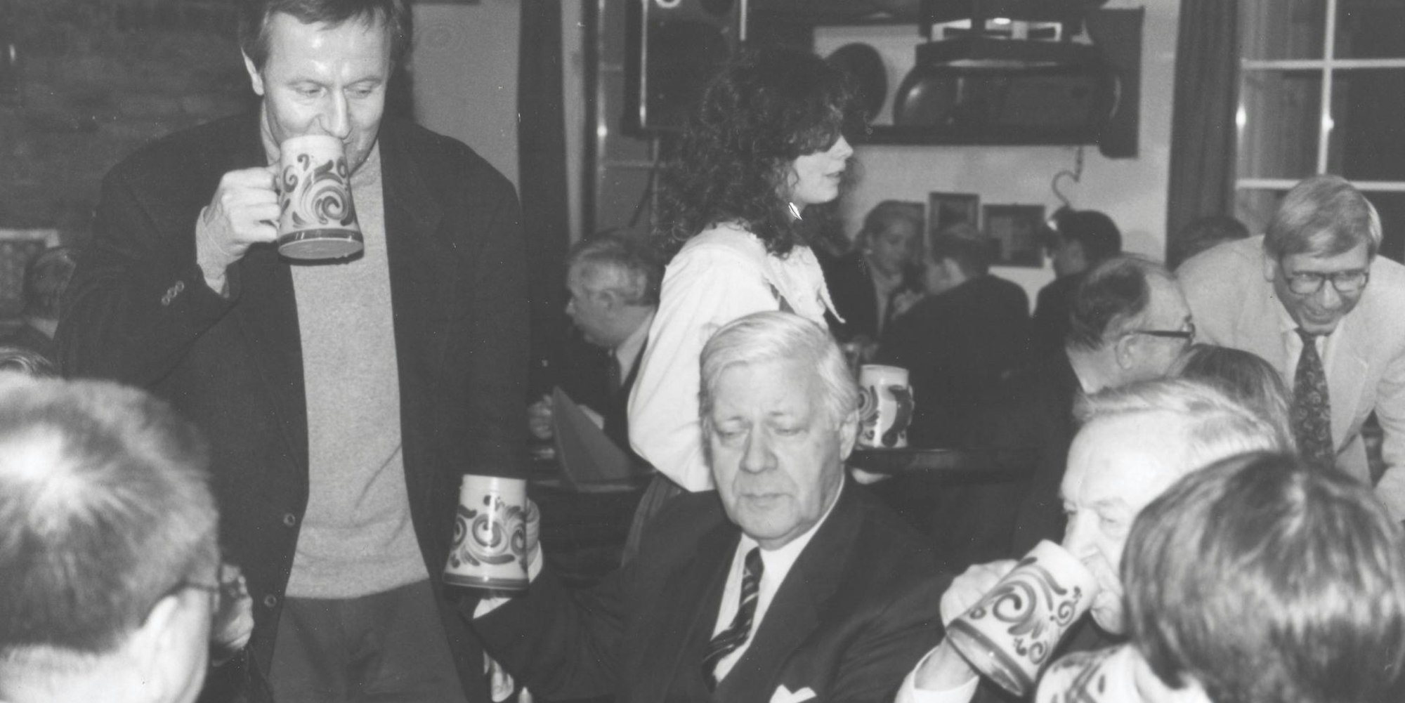 Friedhelm Julius Beucher Helmut Schmidt