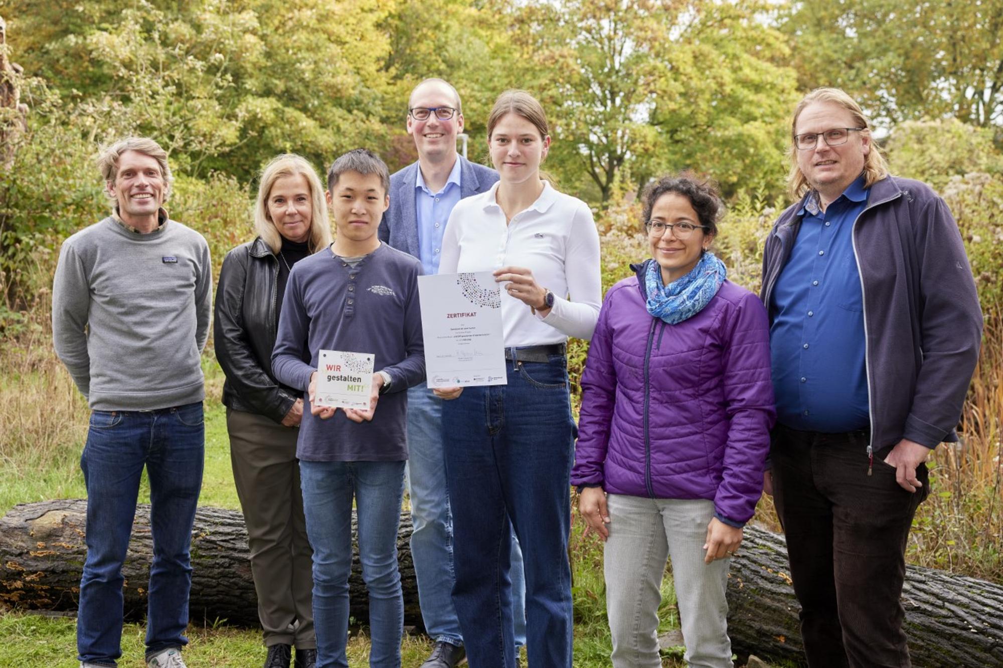Schüler für Forschungsprojekt geehrt