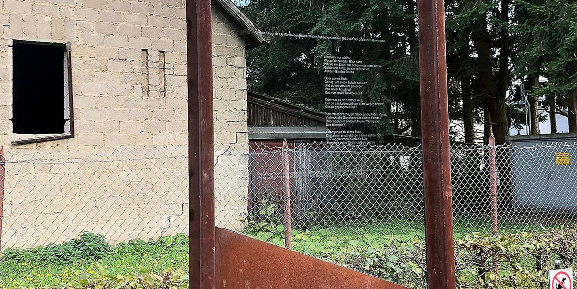 Blumenthal Mahnmal Synagoge