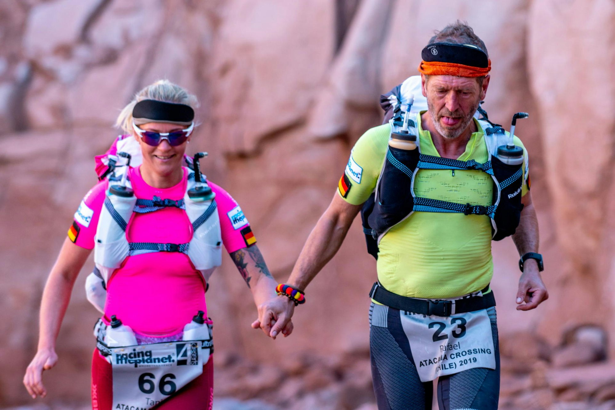 Tanja Schönenborn Atacama Crossing mit freund