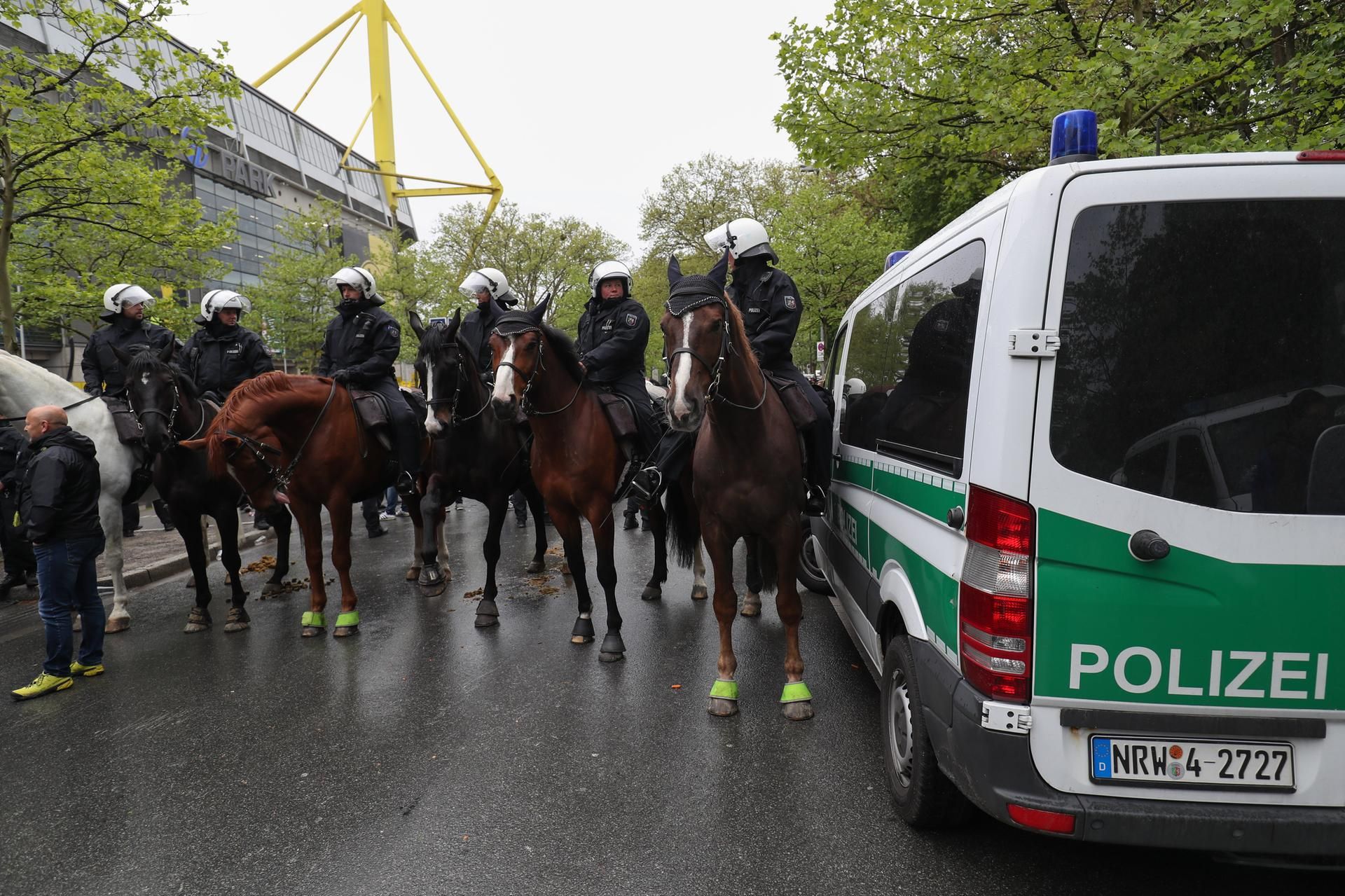 polizei fußball dortmund